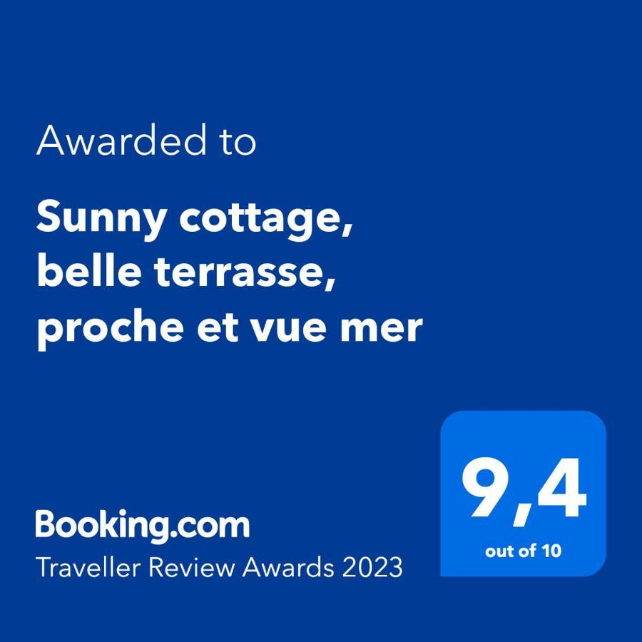 Sunny Cottage, Belle Terrasse, Proche Et Vue Mer Sainte-Luce Exterior foto